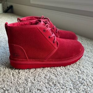 UGG Neumel II Boots Samba Red Size 6 Big Kid Youth Size 7.5 Womens